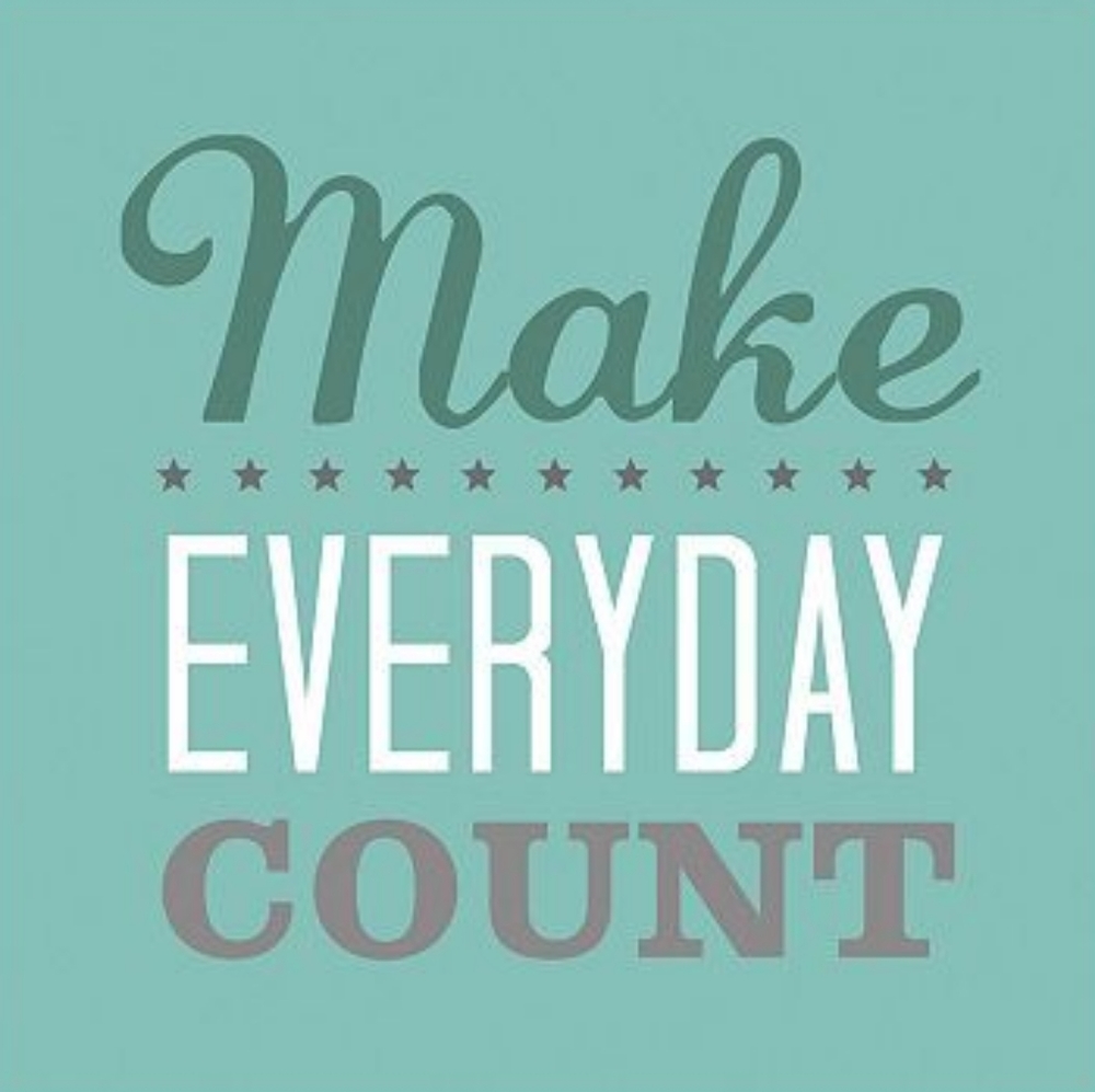 Make Everyday Count Metal Bracelet